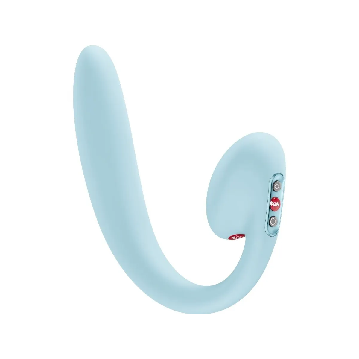 Crescendo Einsetzbarer Doppel-Luftpuls-Vibrator Eisblau von Fun Factory | Fesselliebe.de