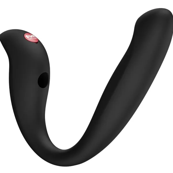 Veloce Einsetzbarer Doppel-Luftpuls-Vibrator Schwarz von Fun Factory | Fesselliebe.de