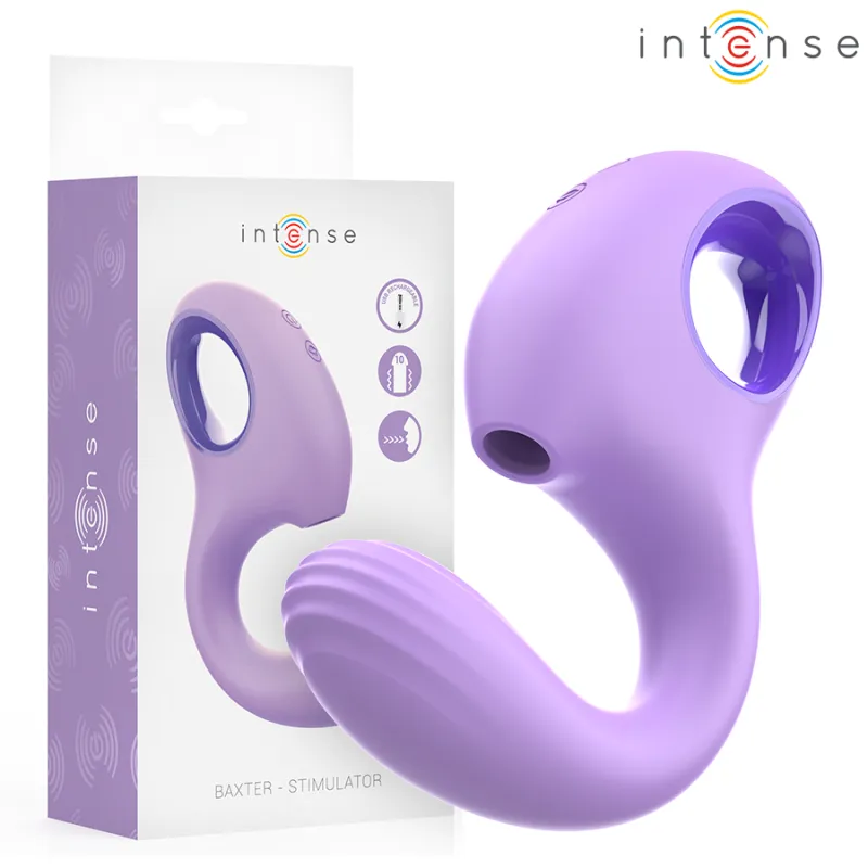 Baxter Vibrator & Stimulator Violett von Intense Fun | Fesselliebe.de