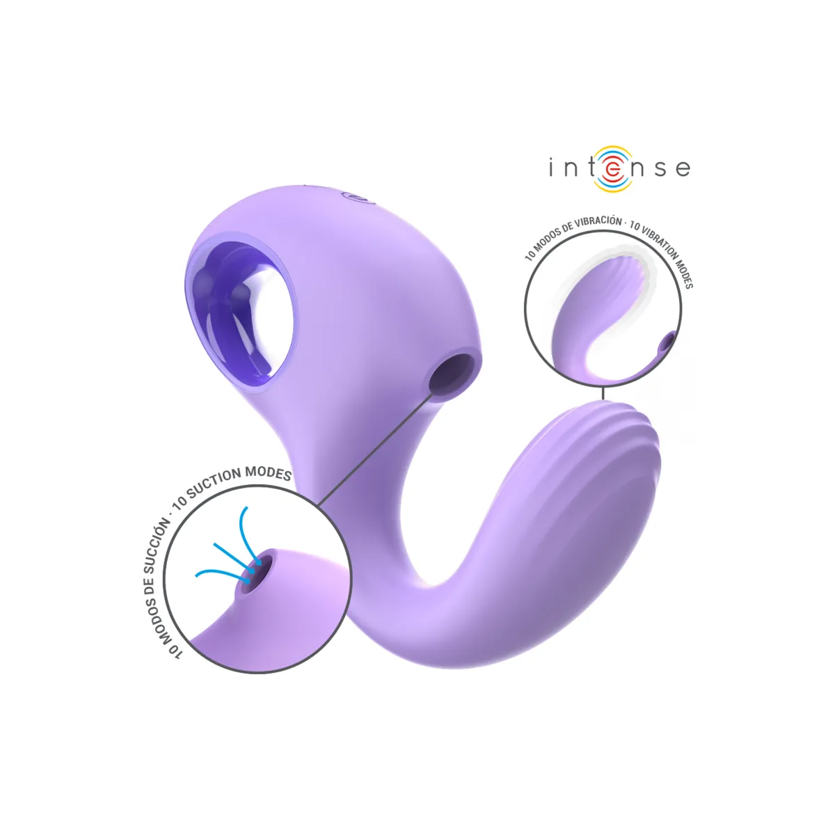 Baxter Vibrator & Stimulator Violett von Intense Fun | Fesselliebe.de