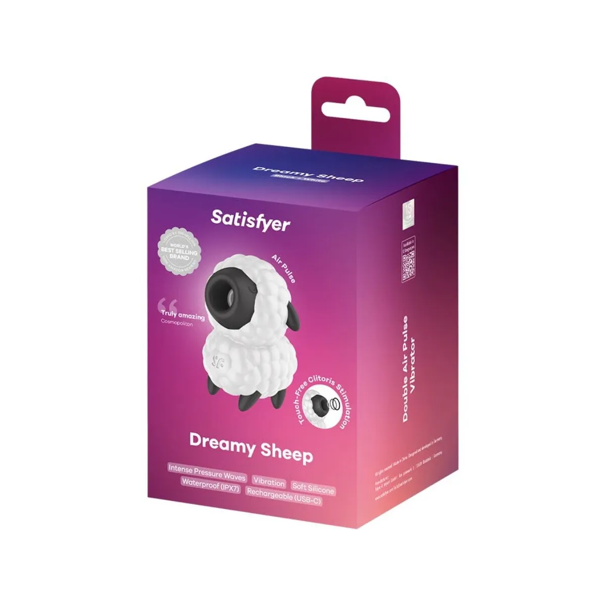 Traumhaftes Schaf-Vibrator & Luftpulsstimulator von Satisfyer Air Pulse | Fesselliebe.de