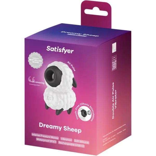 Traumhaftes Schaf-Vibrator & Luftpulsstimulator von Satisfyer Air Pulse | Fesselliebe.de