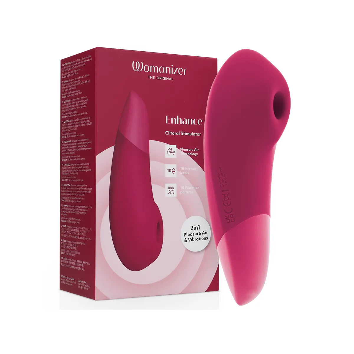 Verbessert die Klitorisstimulation, Leuchtendes Rosa von Womanizer | Fesselliebe.de