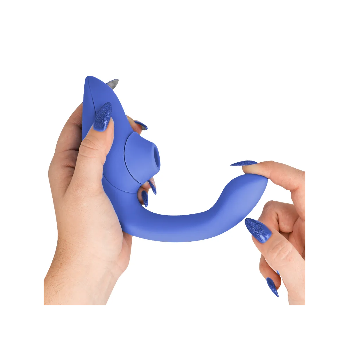 Blend Rabbit Vibrator Stimulator Vibrant Blue von Womanizer | Fesselliebe.de