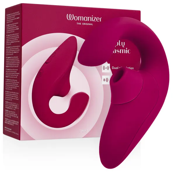Blend Rabbit Vibrator Stimulator Vibrant Pink von Womanizer | Fesselliebe.de
