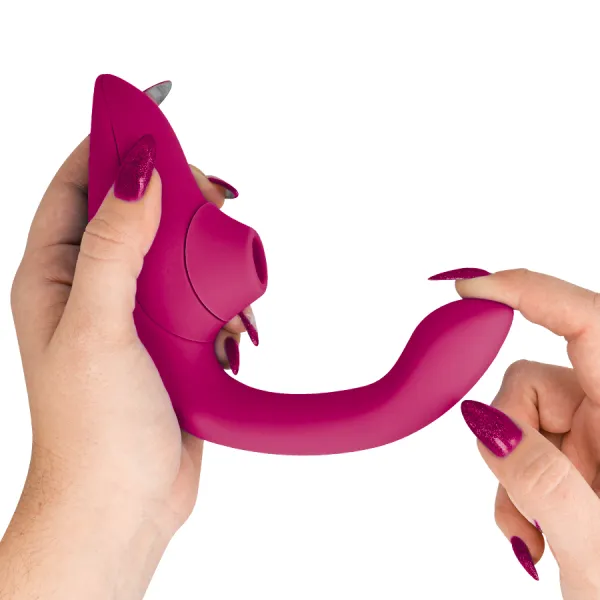 Blend Rabbit Vibrator Stimulator Vibrant Pink von Womanizer | Fesselliebe.de