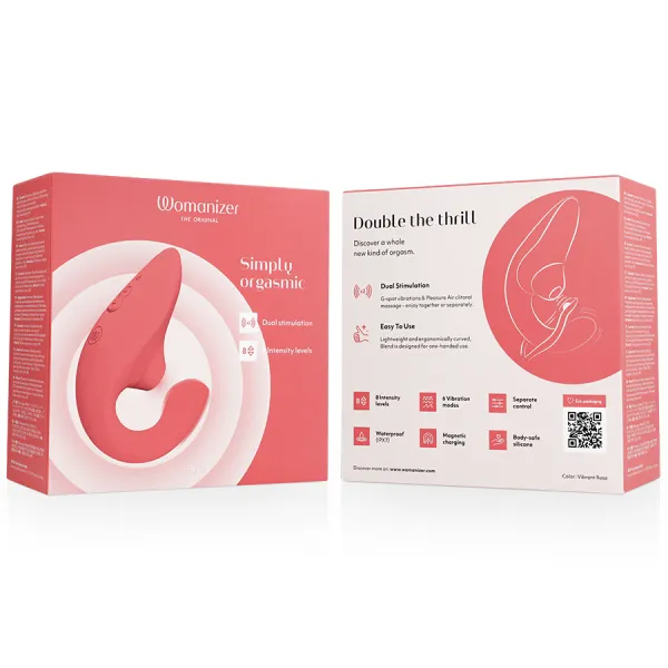 Blend Rabbit Vibrator Stimulator Vibrant Rose von Womanizer | Fesselliebe.de