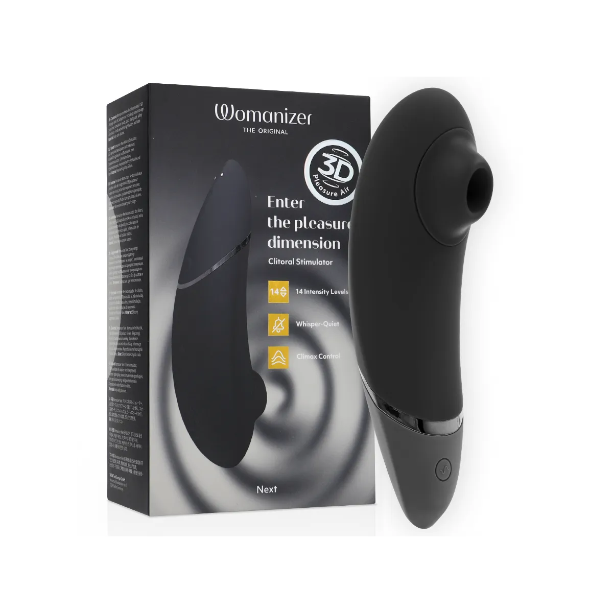 Nächster Klitorisstimulator Schwarz von Womanizer | Fesselliebe.de