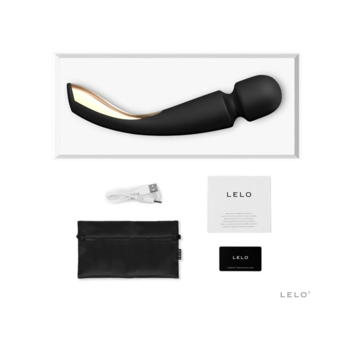 Smart Wand 2 Schwarz von Lelo | Fesselliebe.de