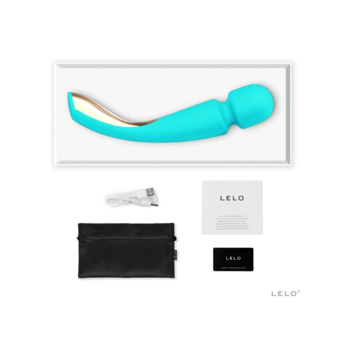 Smart Wand 2 Türkis von Lelo | Fesselliebe.de