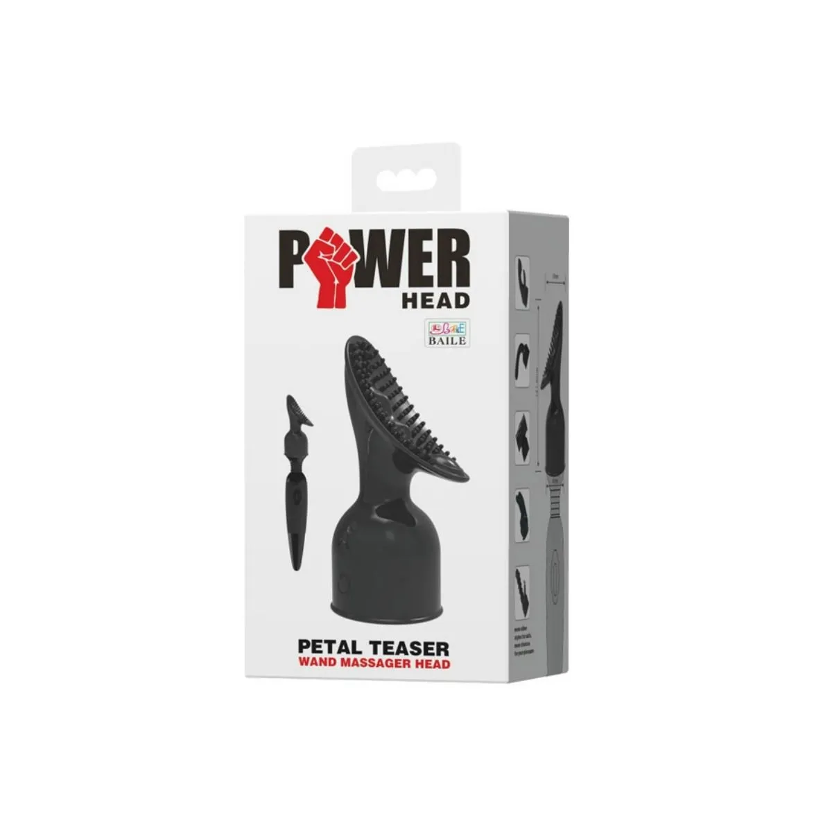 Auswechselbarer Powerkopf für Klitorisstimulations Massager von Baile Power Head | Fesselliebe.de