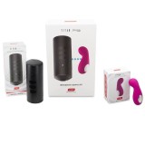 Titan und Cliona Flieder-Paar-Set von Kiiroo | Fesselliebe.de