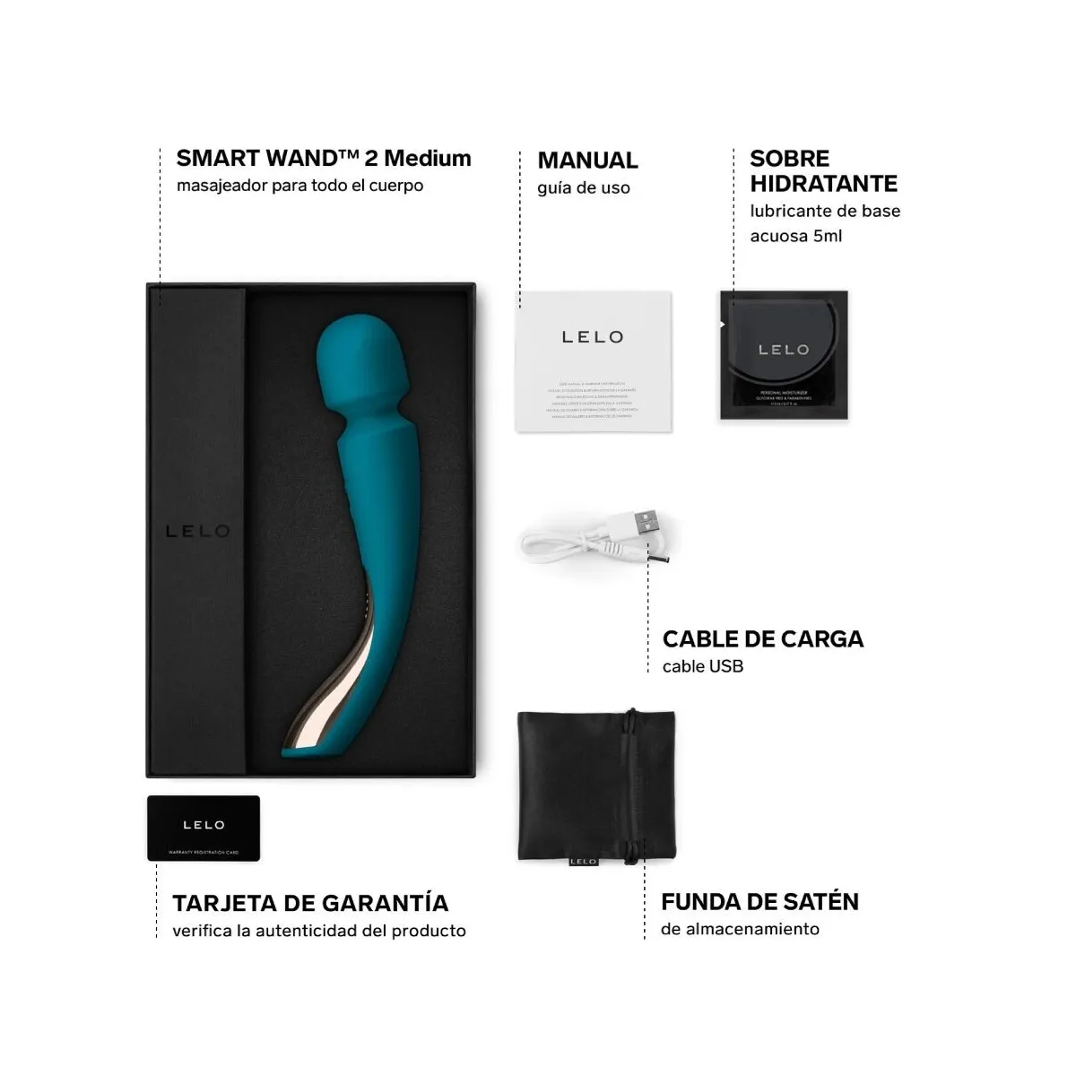 Smart Medium Wand 2 Aqua Massager von Lelo | Fesselliebe.de