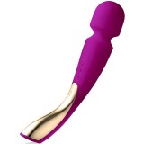 Smart Wand Medium 2 Deep Rose Massager von Lelo | Fesselliebe.de