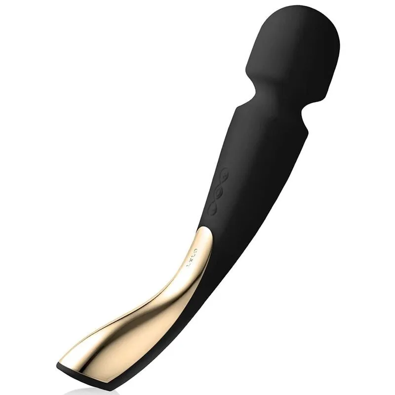 Smart Medium Wand 2 Schwarzes Massager von Lelo | Fesselliebe.de