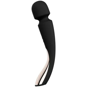Smart Medium Wand 2 Schwarzes Massager von Lelo