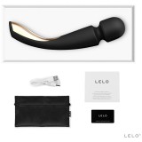 Smart Medium Wand 2 Schwarzes Massager von Lelo | Fesselliebe.de