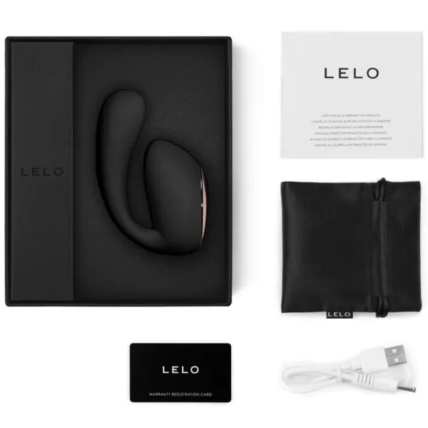 Ida Wave Couples Massager Schwarz von Lelo | Fesselliebe.de