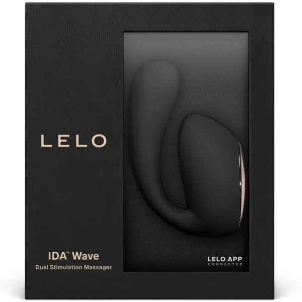 Ida Wave Couples Massager Schwarz von Lelo | Fesselliebe.de
