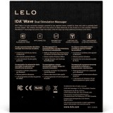 Ida Wave Couples Massager Schwarz von Lelo | Fesselliebe.de