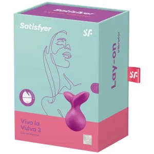Viva La Vulva 3 Auflegvibrator Violett von Satisfyer Layons