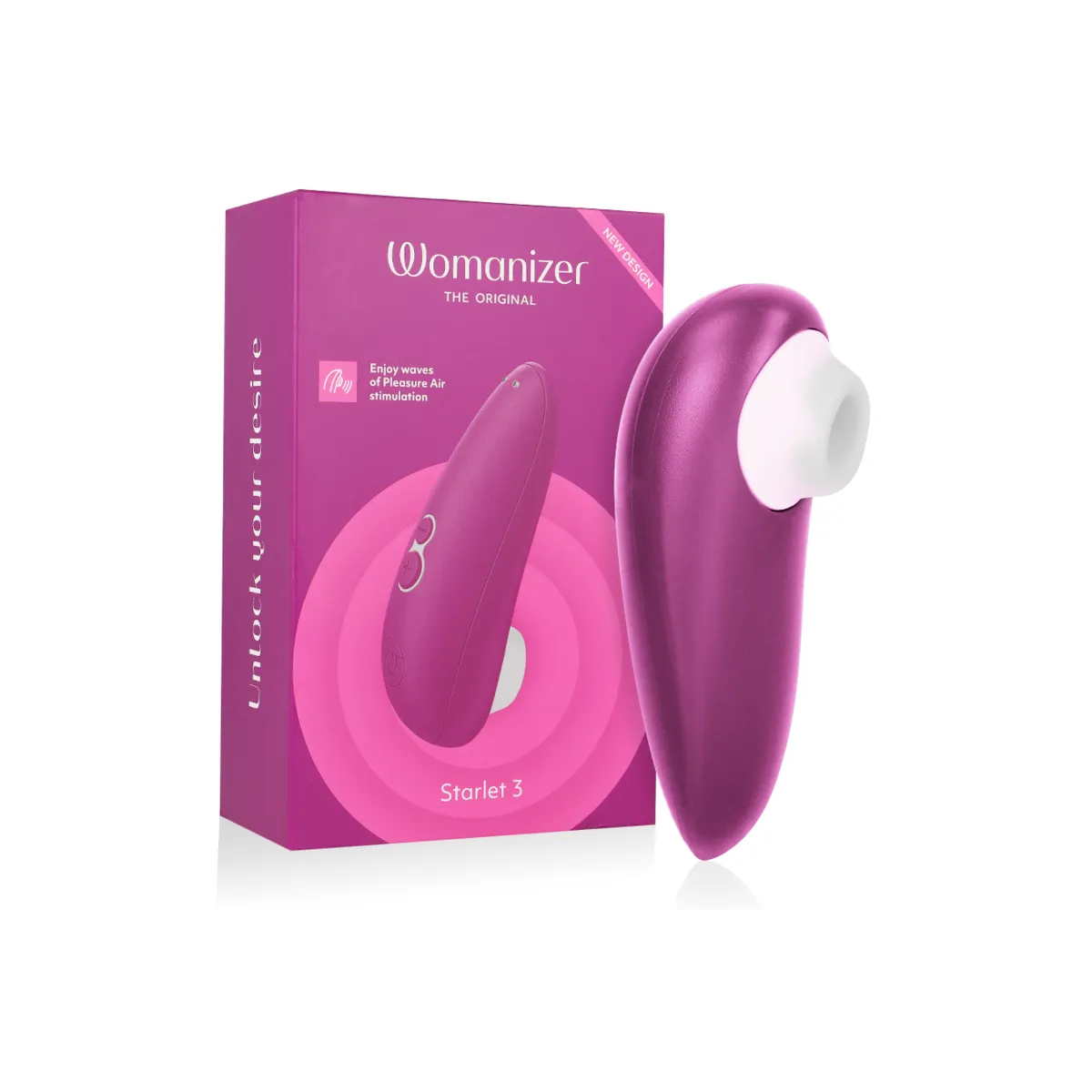 Starlet 3 Klitoralstimulator Violett von Womanizer | Fesselliebe.de