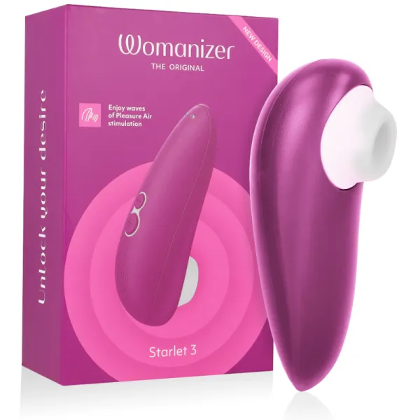 Starlet 3 Klitoralstimulator Violett von Womanizer | Fesselliebe.de