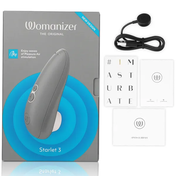 Starlet 3 Klitoralstimulator Grau von Womanizer | Fesselliebe.de