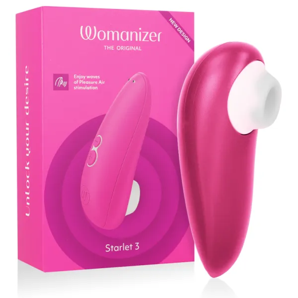 Starlet 3 Klitoralstimulator Rosa von Womanizer | Fesselliebe.de