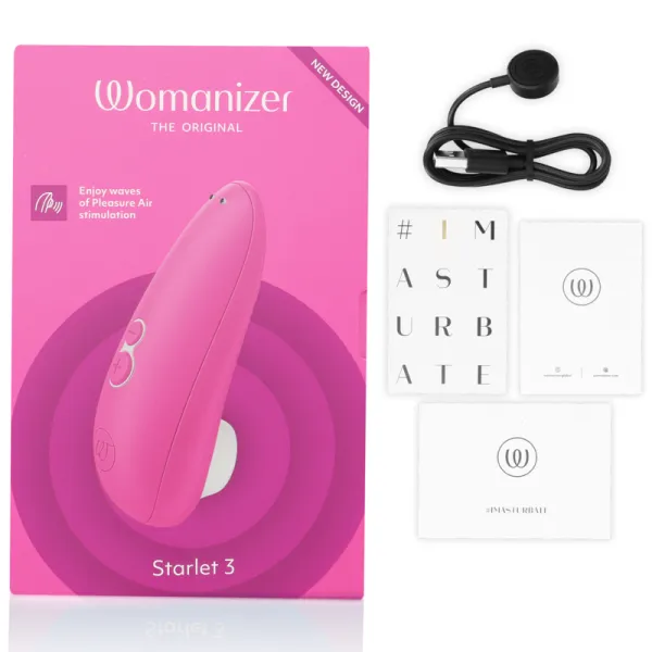 Starlet 3 Klitoralstimulator Rosa von Womanizer | Fesselliebe.de