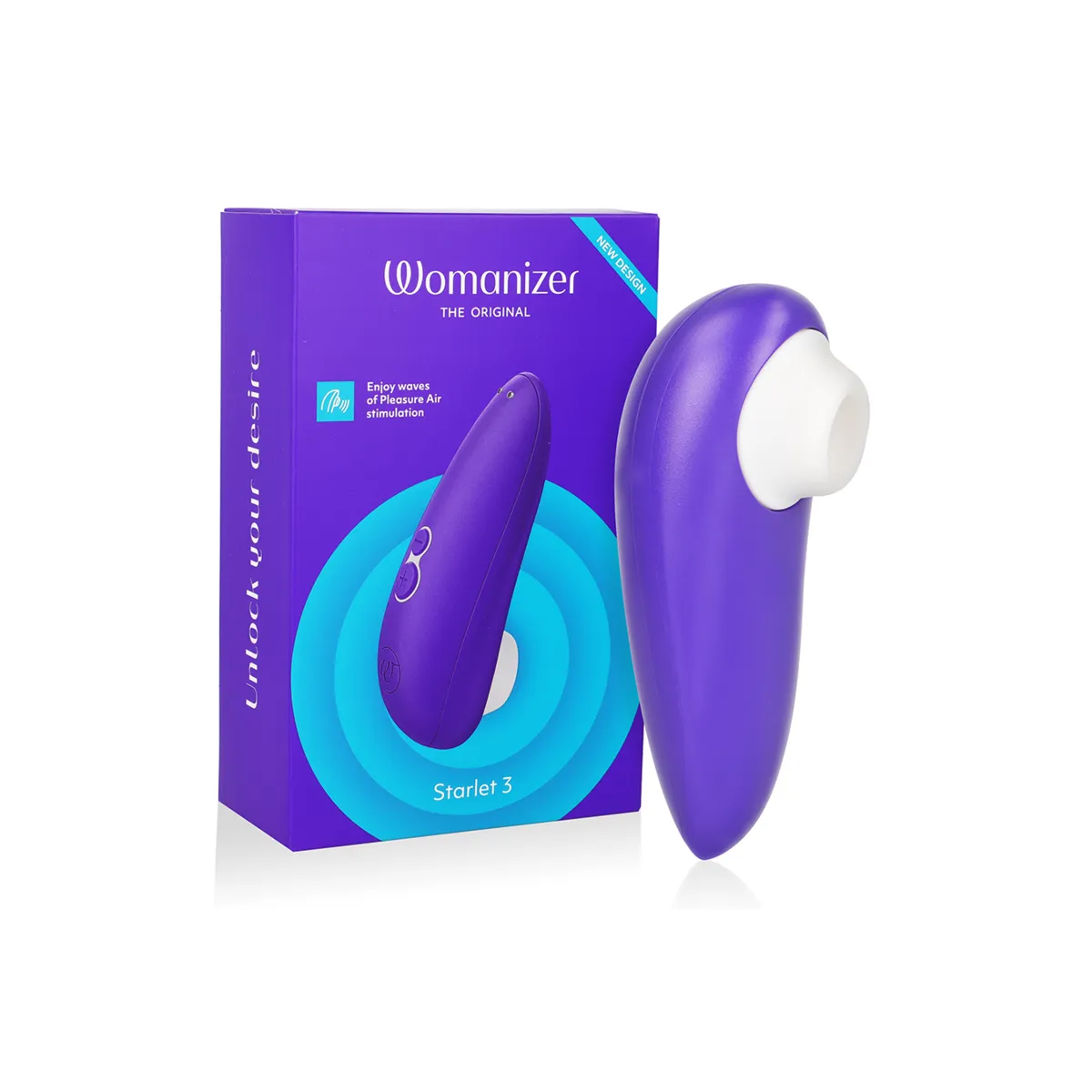 Starlet 3 Klitorasstimulator Indigo von Womanizer | Fesselliebe.de
