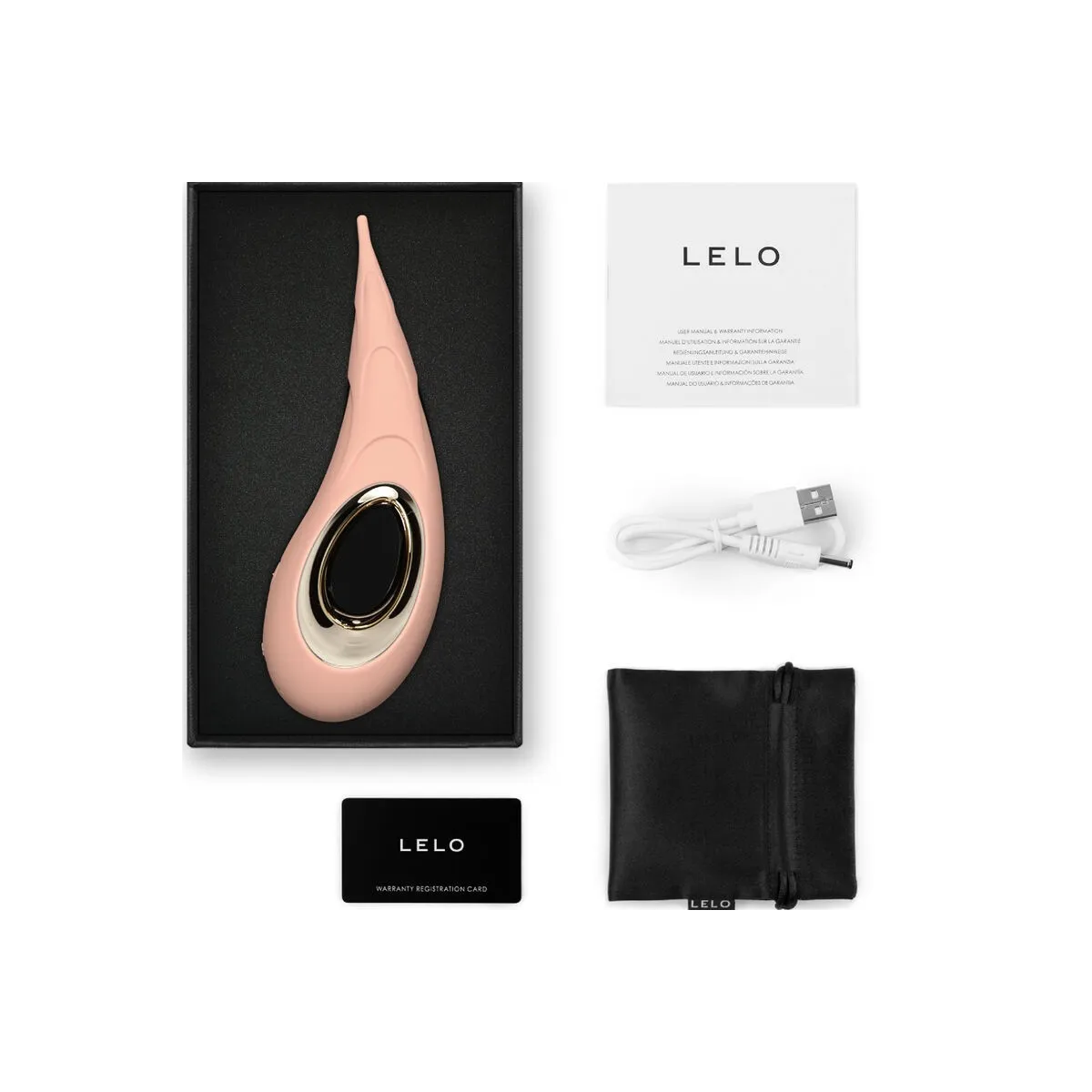 Dot Cruise Klitoristimulator Ocker Orange von Lelo | Fesselliebe.de