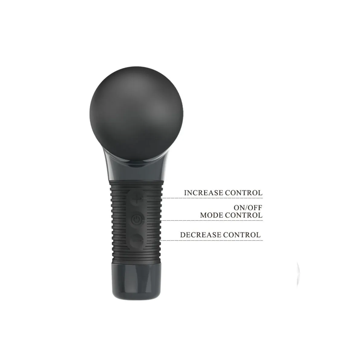 Wiederaufladbares Massager 7 Funktionen 5 Geschwindigkeiten von Pretty Love | Fesselliebe.de