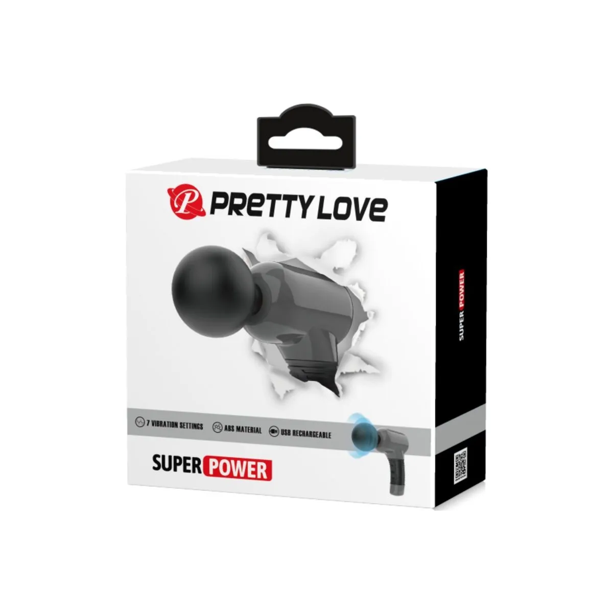 Wiederaufladbares Massager 7 Funktionen 5 Geschwindigkeiten von Pretty Love | Fesselliebe.de