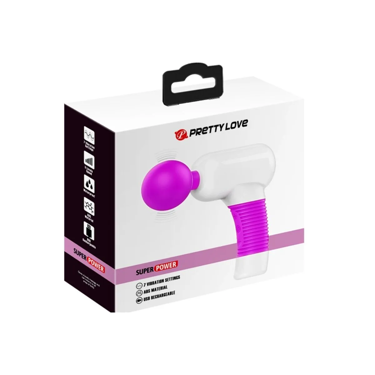 Magic Gum wiederaufladbares Massagerät von Pretty Love C-Type | Fesselliebe.de