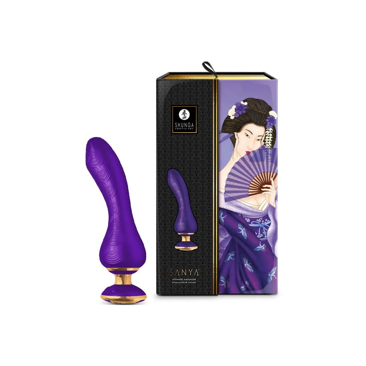 Sanya Intimmassager Violett von Shunga Toys | Fesselliebe.de