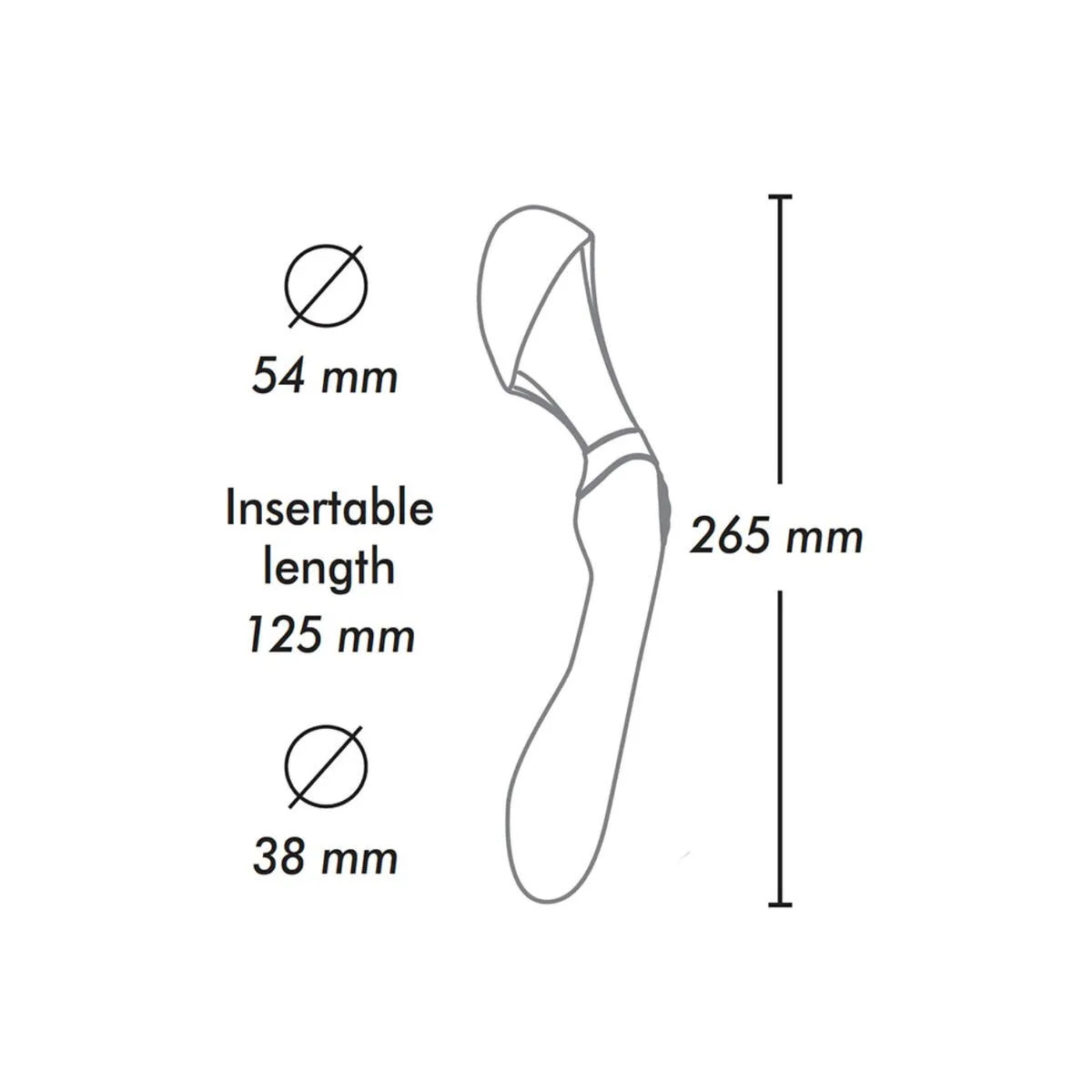 Zoa Intimmassager Schwarz von Shunga Toys | Fesselliebe.de