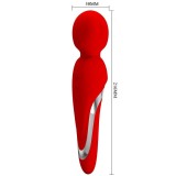 Walter Vibrator-Stab Rot von Pretty Love Flirtation | Fesselliebe.de