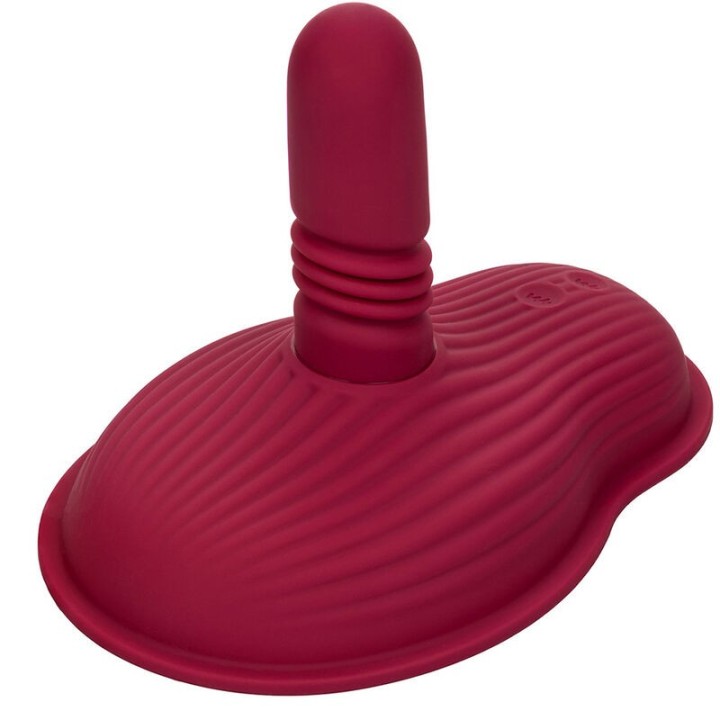 Rider Massager Doppelmotor mit Fernbedienung Rot von Calexotics | Fesselliebe.de