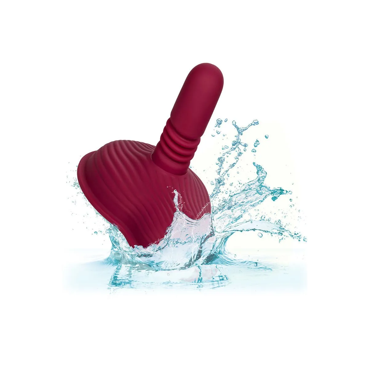 Rider Massager Doppelmotor mit Fernbedienung Rot von Calexotics | Fesselliebe.de