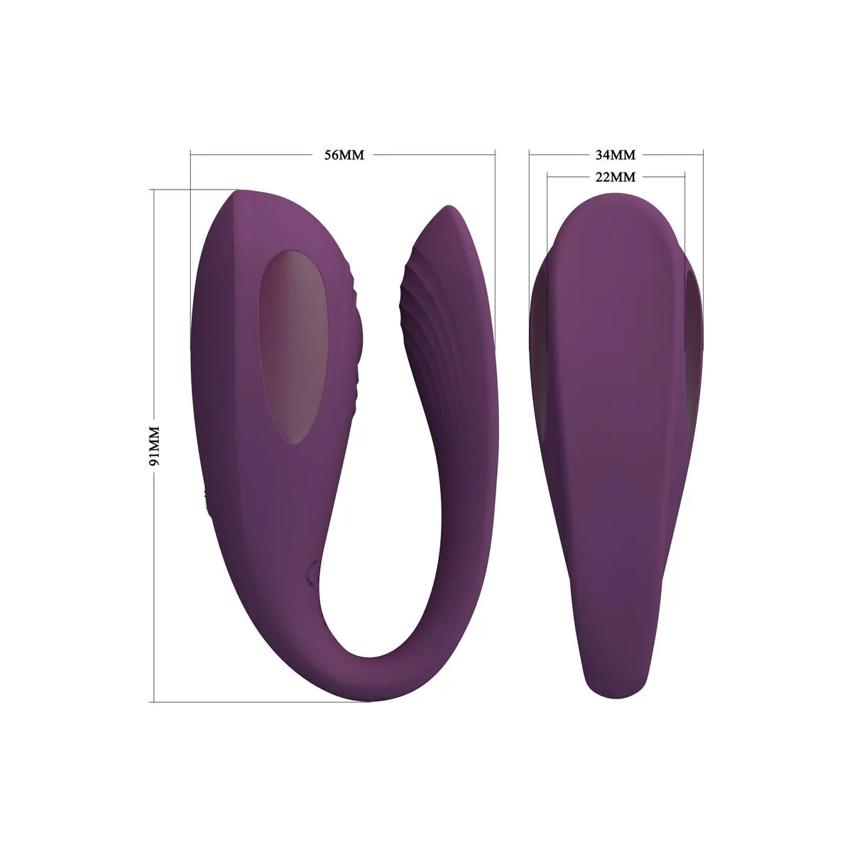 Aari Lila Klitoris-Massagegerät Kostenlose App von Pretty Love | Fesselliebe.de