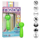 Neon Vibes The Bubbly Vibe Mini-Massager 10 Vibrationen Grün von Calexotics | Fesselliebe.de