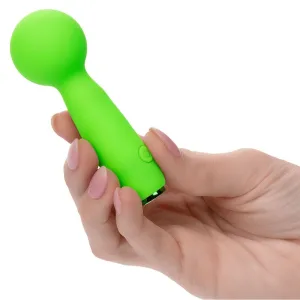 Neon Vibes The Bubbly Vibe Mini-Massager 10 Vibrationen Grün von Calexotics