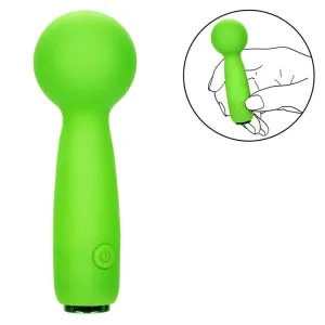 Neon Vibes The Bubbly Vibe Mini-Massager 10 Vibrationen Grün von Calexotics