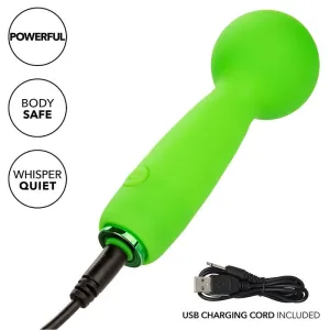 Neon Vibes The Bubbly Vibe Mini-Massager 10 Vibrationen Grün von Calexotics