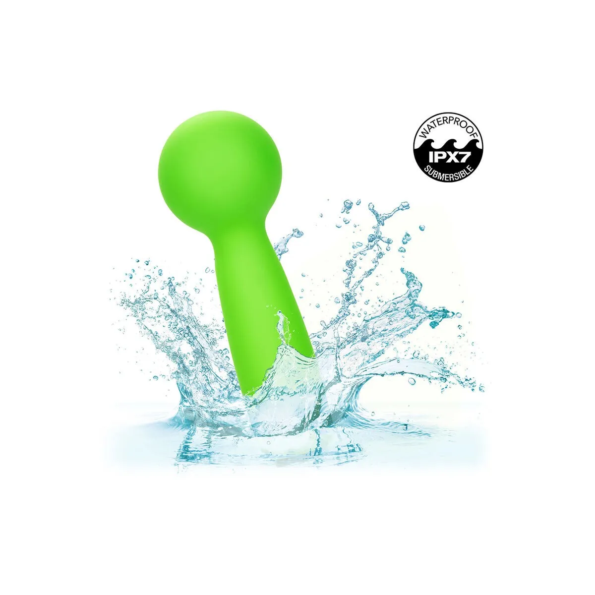 Neon Vibes The Bubbly Vibe Mini-Massager 10 Vibrationen Grün von Calexotics | Fesselliebe.de