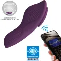 Mane Lay On Clitoris Massager 10 Vibrationen mit Fernbedienung Lila von Pretty Love