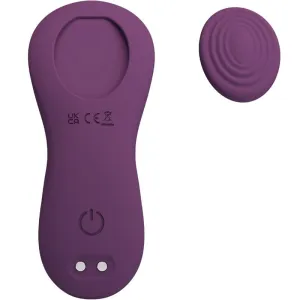 Mane Lay On Clitoris Massager 10 Vibrationen mit Fernbedienung Lila von Pretty Love