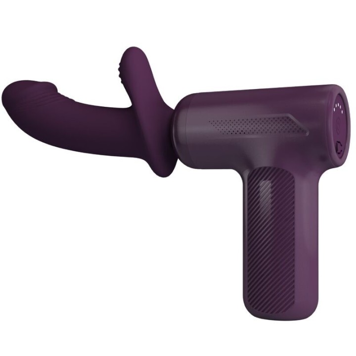 Dj Scholar Massager 5 Einstellungen Lila von Pretty Love C-Type | Fesselliebe.de