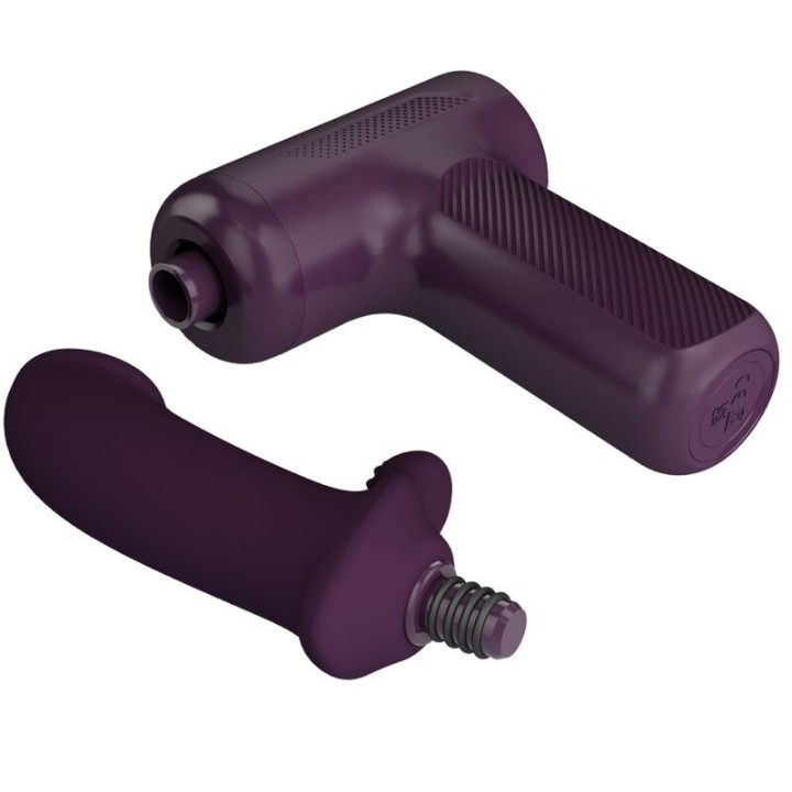 Dj Scholar Massager 5 Einstellungen Lila von Pretty Love C-Type | Fesselliebe.de